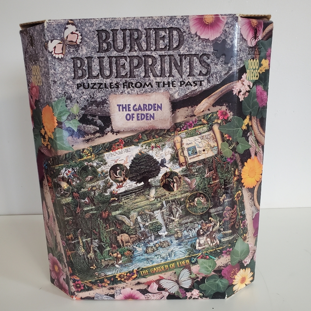 Buried Blueprints Puzzle - The Garden of Eden